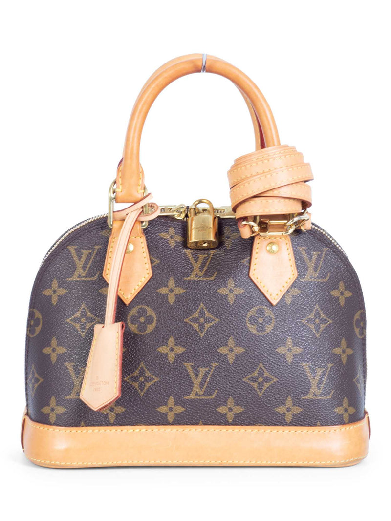 Louis Vuitton Alma BB Monogram Canvas Crossbody Bag