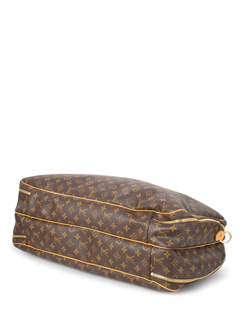 Louis Vuitton Monogram Soft Double Luggage Travel Bag Brown-designer resale