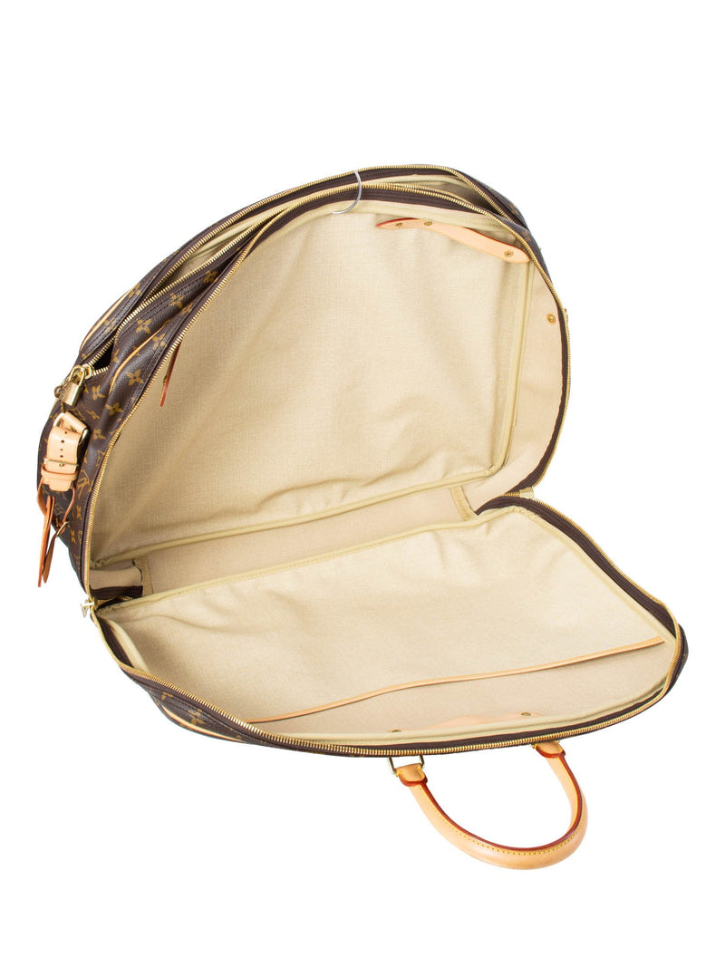 Louis Vuitton Monogram Soft Double Luggage Travel Bag Brown-designer resale