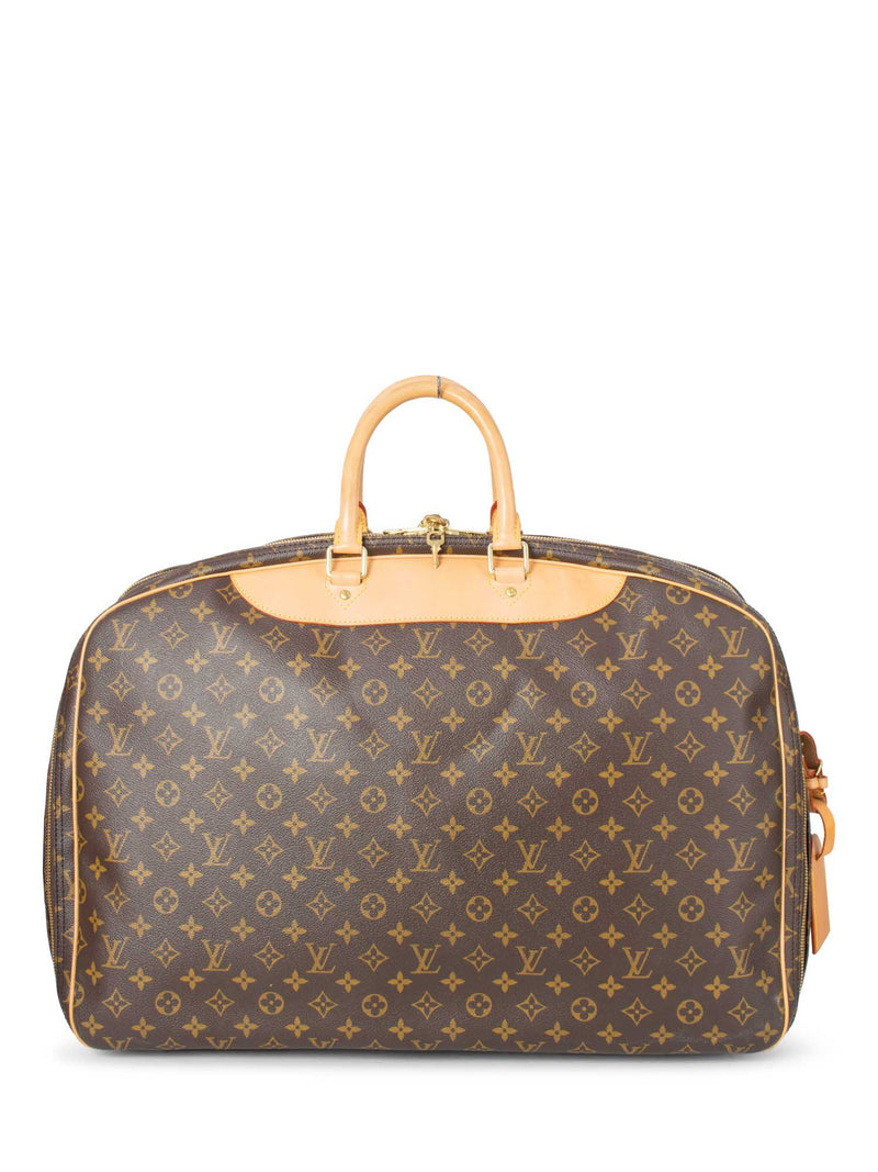 Louis Vuitton Monogram Soft Double Luggage Travel Bag Brown-designer resale