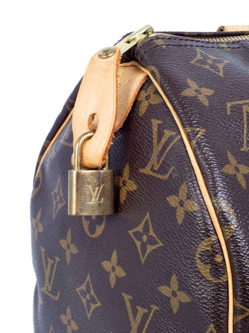 Louis Vuitton Monogram Speedy Bag 30 Brown