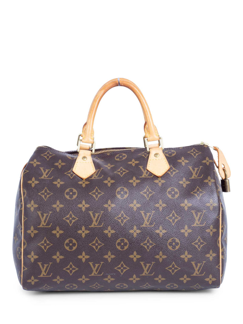 Louis Vuitton Monogram Speedy Bag 30 Brown-designer resale