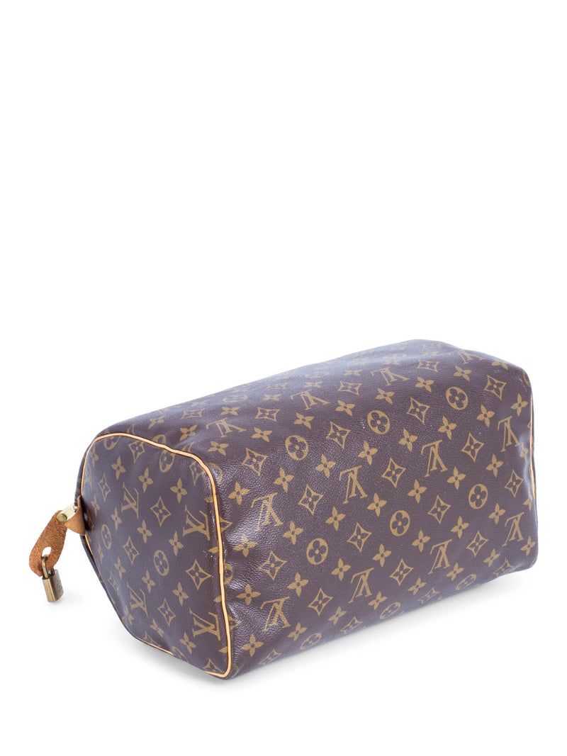 Louis Vuitton Monogram Speedy Bag 30 Brown-designer resale