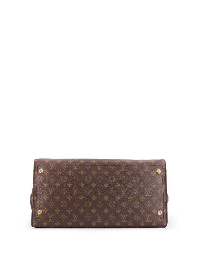 Louis Vuitton Monogram Steamer XXL Bag Brown Black-designer resale