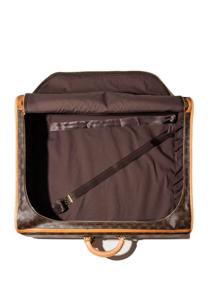 Louis Vuitton Monogram Suitcase Trunk 75 Brown-designer resale