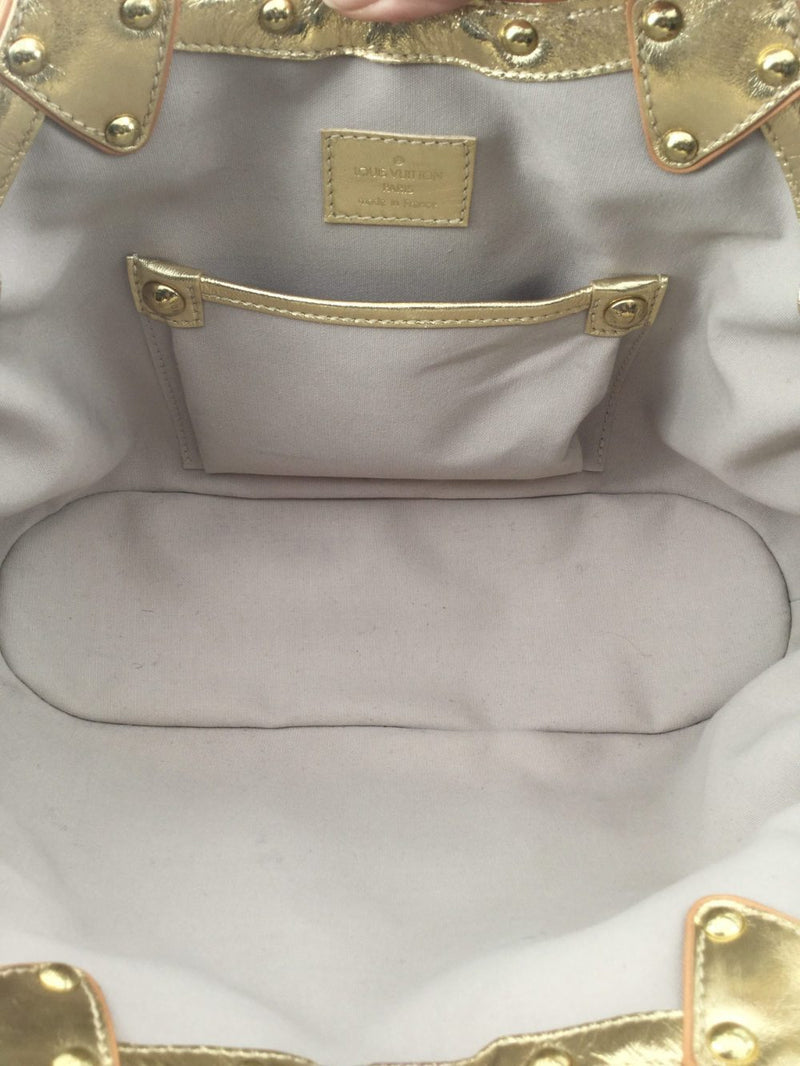 Louis Vuitton Monogram Theda GM Bag Gold-designer resale