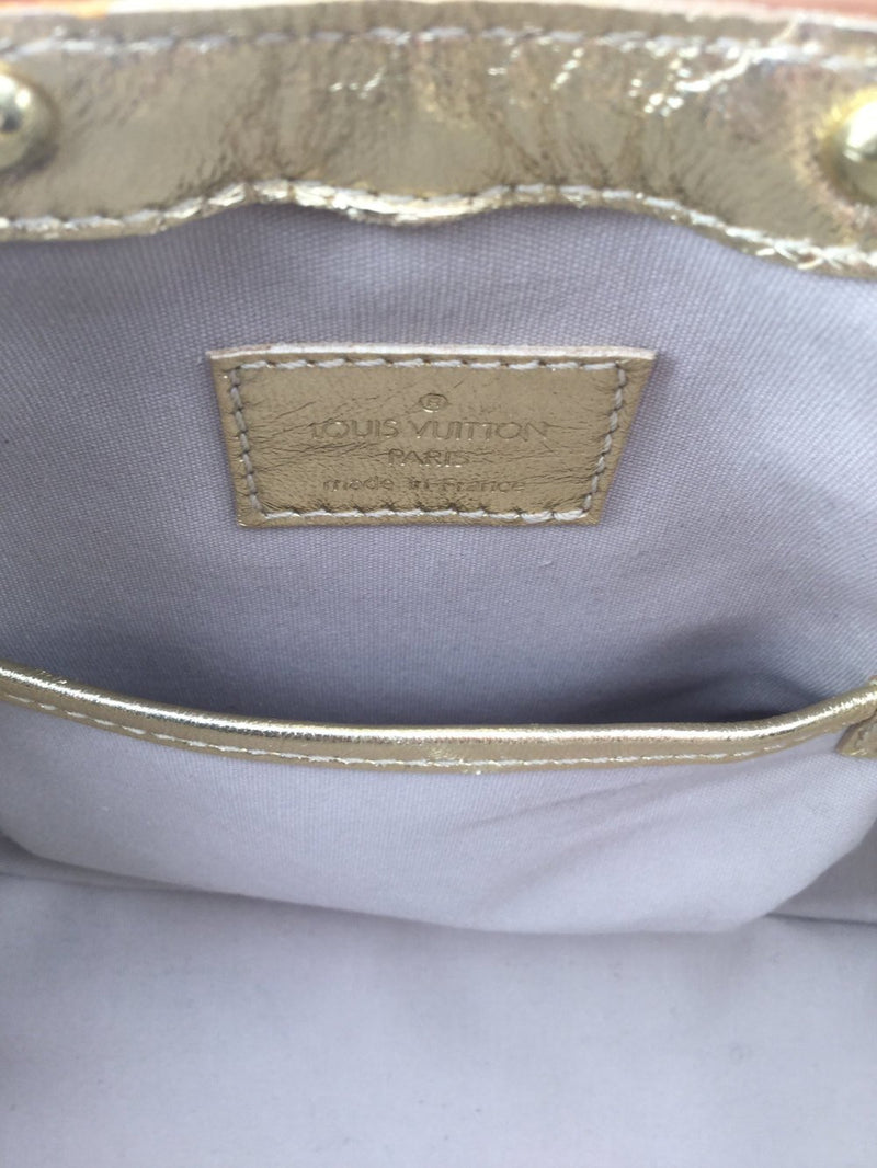 Louis Vuitton Monogram Theda GM Bag Gold-designer resale