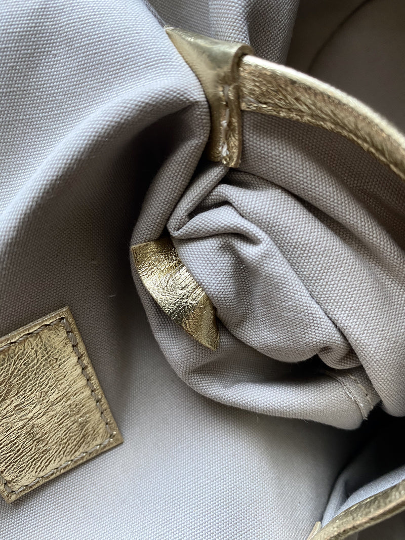 Louis Vuitton Monogram Theda GM Bag Gold-designer resale