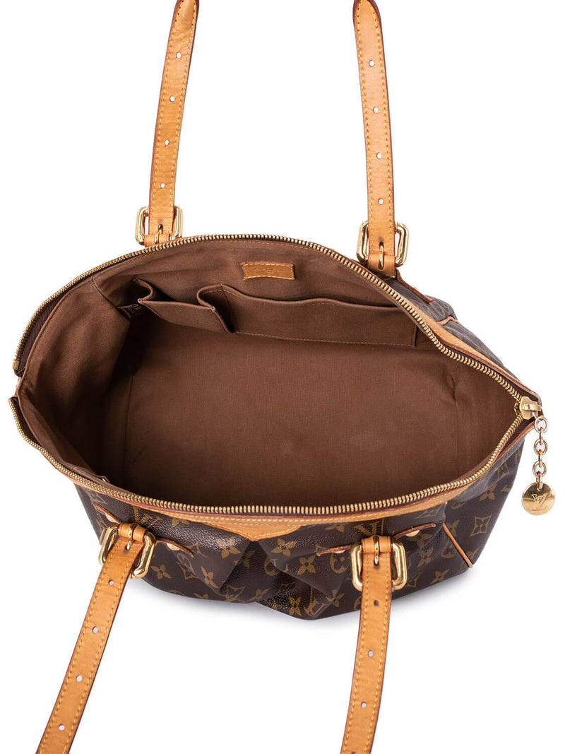 Louis Vuitton Monogram Tivoli Bag GM Brown-designer resale