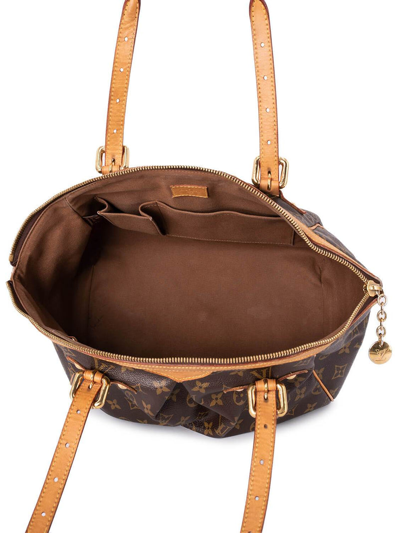 Louis Vuitton Brown, Pattern Print Monogram Tivoli GM