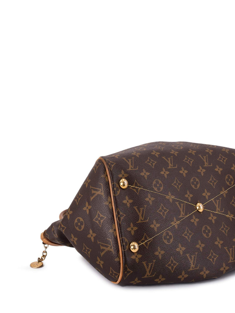 LOUIS VUITTON Monogram Tivoli GM Brown Tote Bag