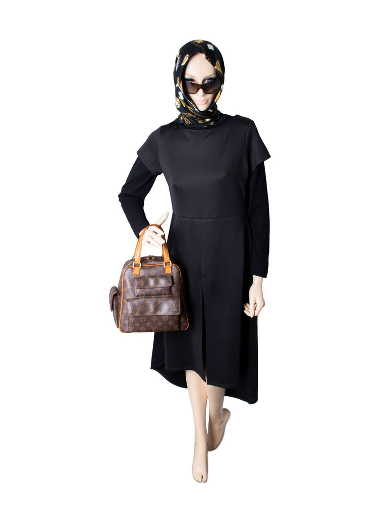 Louis Vuitton Monogram Top Handle Bag Brown-designer resale