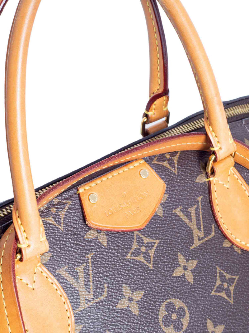 Louis Vuitton Monogram Turenne MM Bag Brown-designer resale