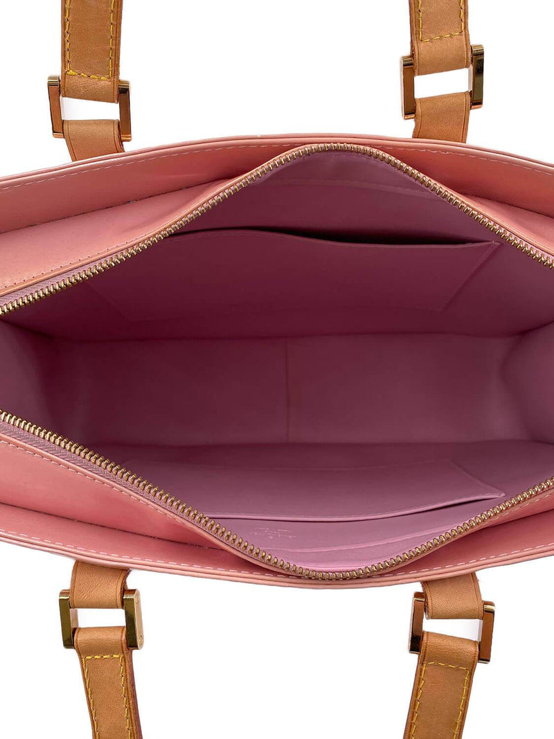 Louis Vuitton Monogram Vernis Luca Bag Pink-designer resale