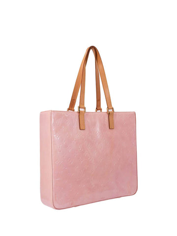 Louis Vuitton Monogram Vernis Luca Bag Pink-designer resale