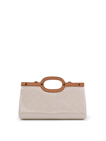 Louis Vuitton Monogram Vernis Roxbury Drive Bag Ivory-designer resale