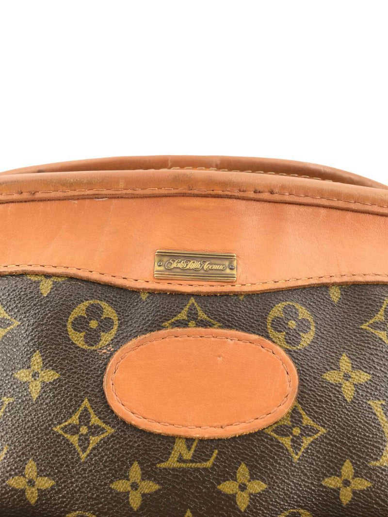 Louis Vuitton Monogram Vintage FC Keepall Travel Bag 40 Brown