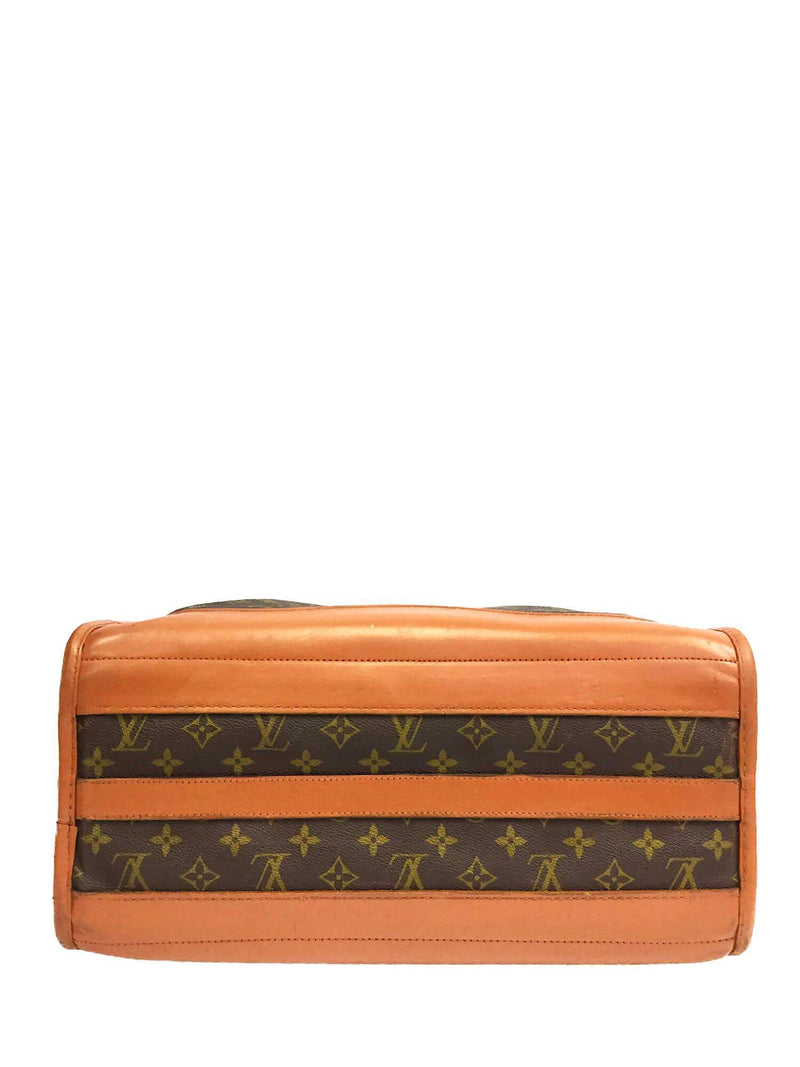 Louis Vuitton Monogram Vintage FC Keepall Travel Bag 40 Brown-designer resale