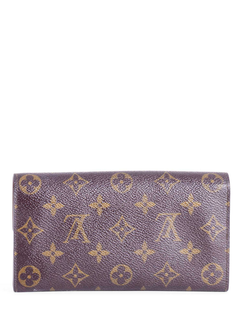 Louis Vuitton Monogram Vintage Sarah Wallet Brown-designer resale