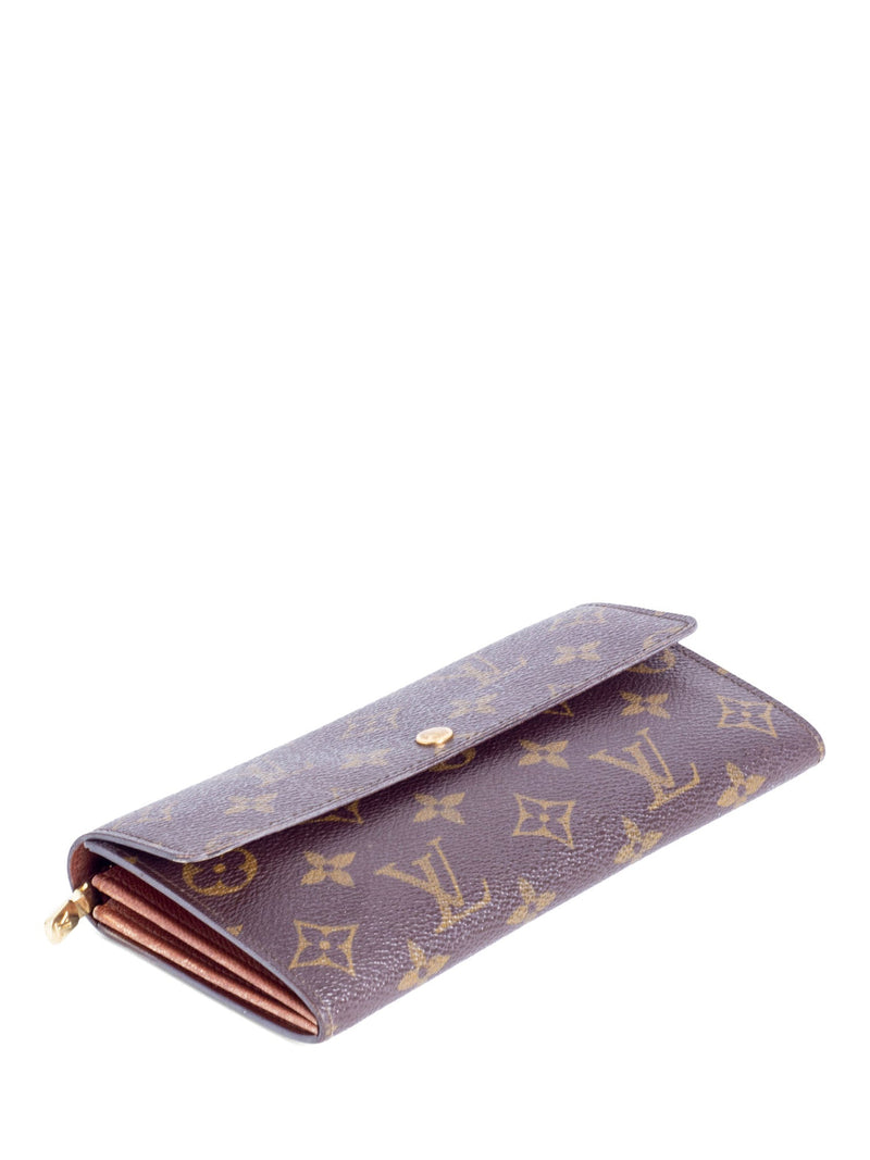 Louis Vuitton Monogram Vintage Sarah Wallet Brown-designer resale