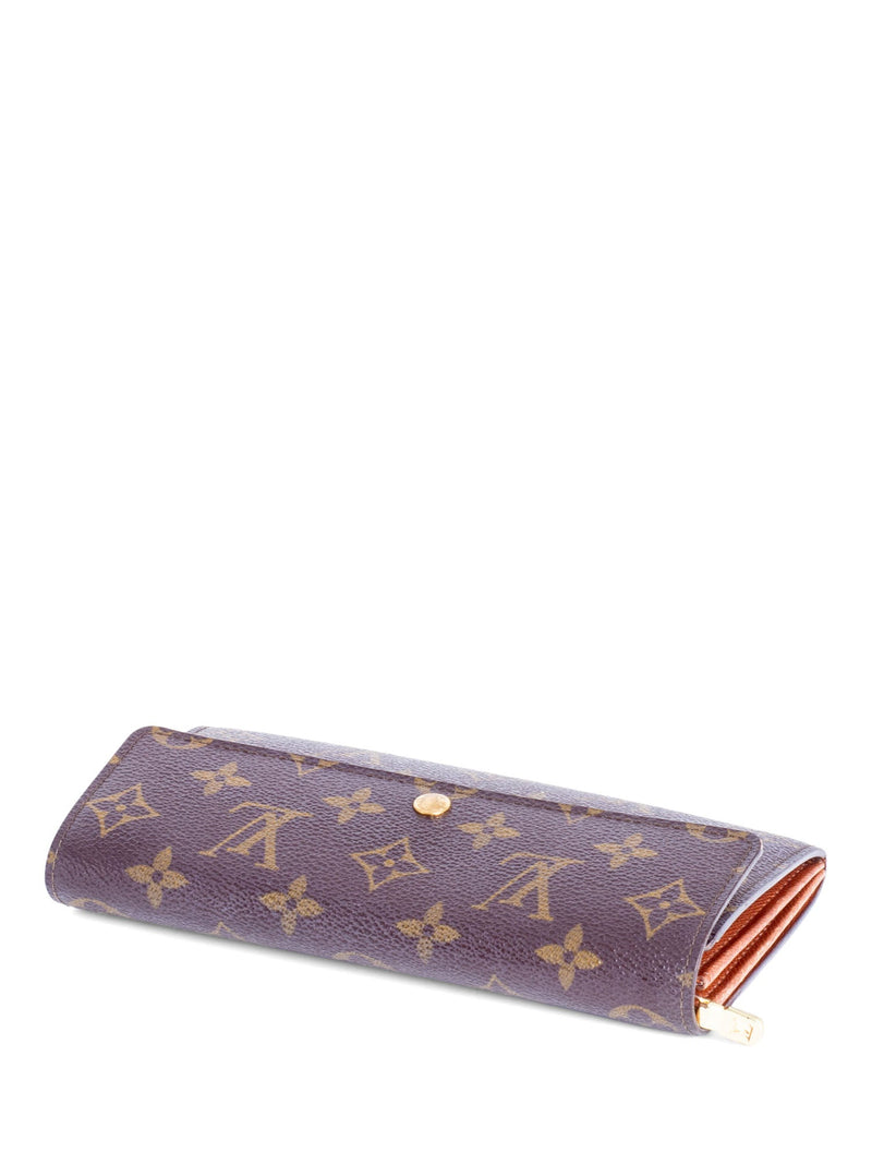 Louis Vuitton Monogram Vintage Sarah Wallet Brown-designer resale