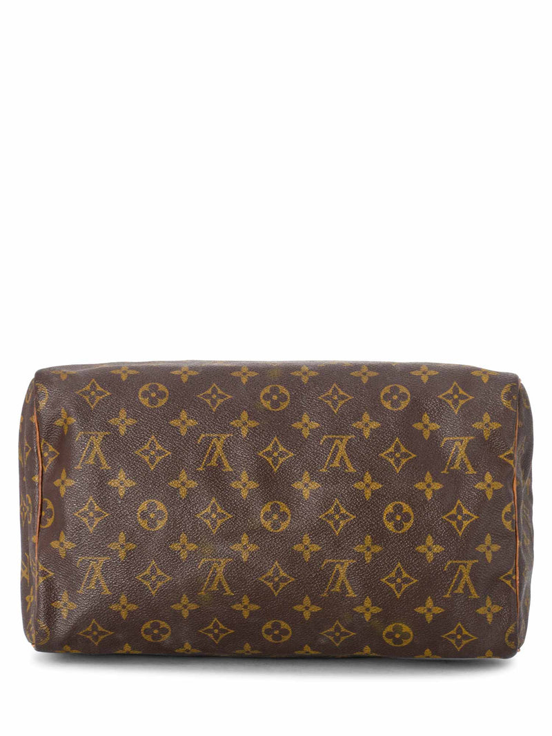Louis Vuitton Speedy 30 Monogram-VI0992 Brown Leather ref.998780