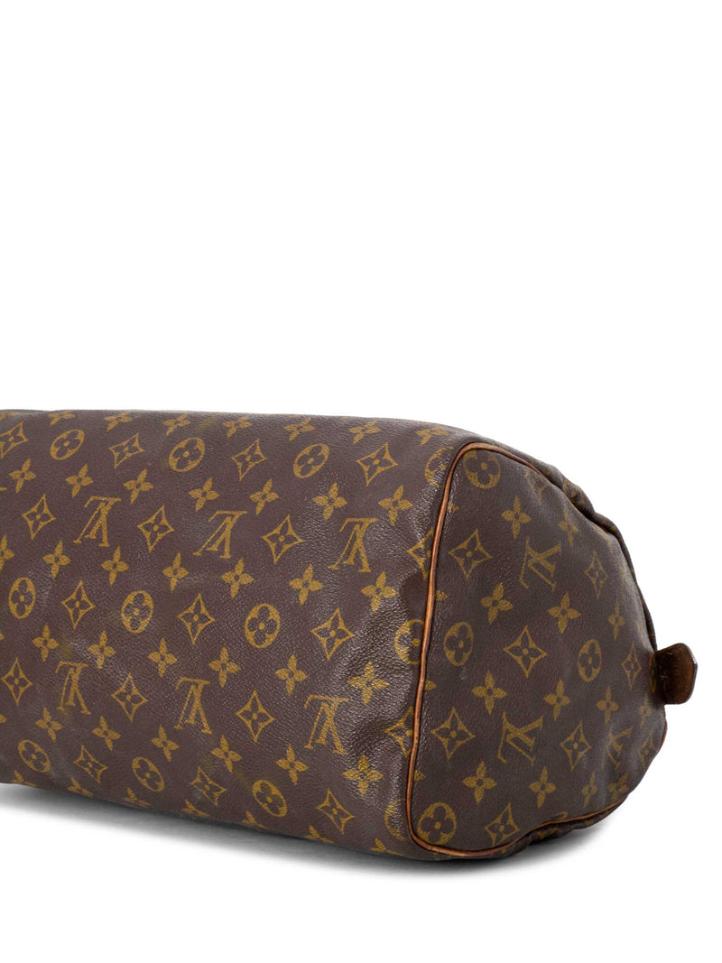 Louis Vuitton Vintage - Monogram Speedy 30 Bag - Brown - Leather