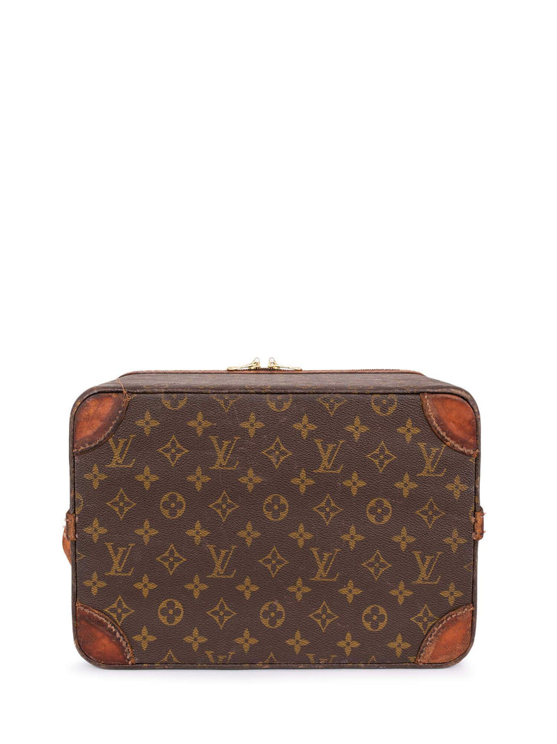 Louis Vuitton Vintage Monogram Golf Case Trunk Travel Bag at 1stDibs