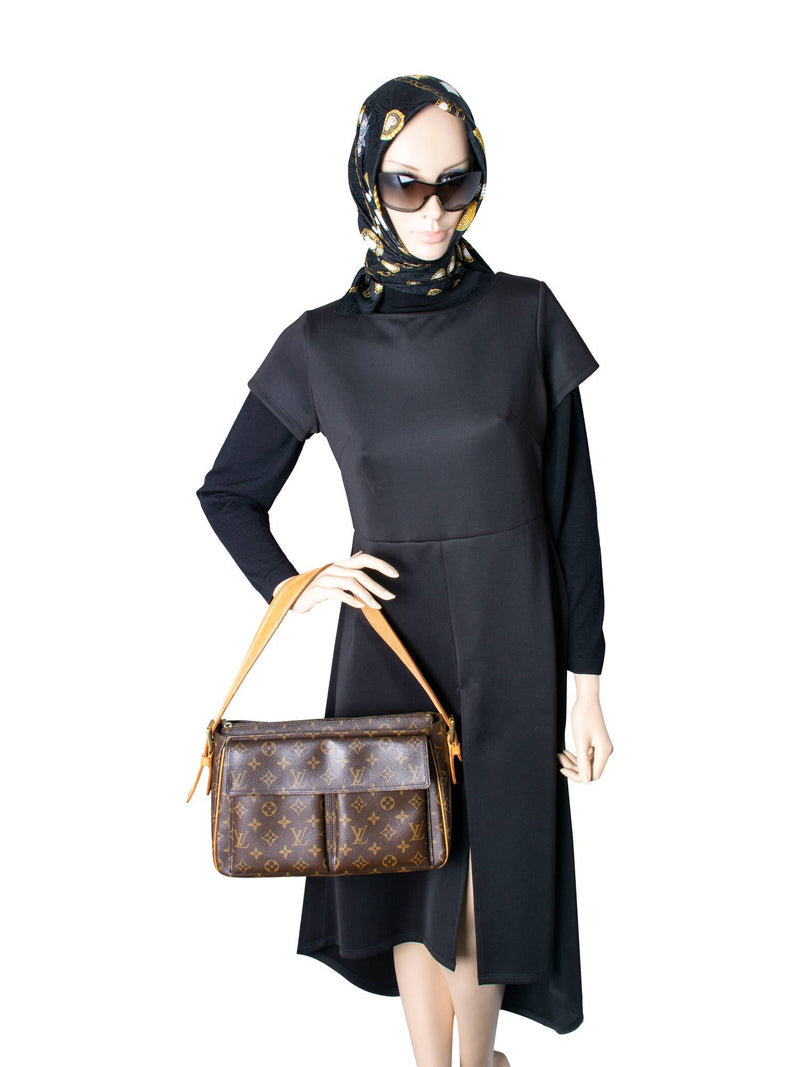 Louis Vuitton Monogram Cite GM - Brown Shoulder Bags, Handbags