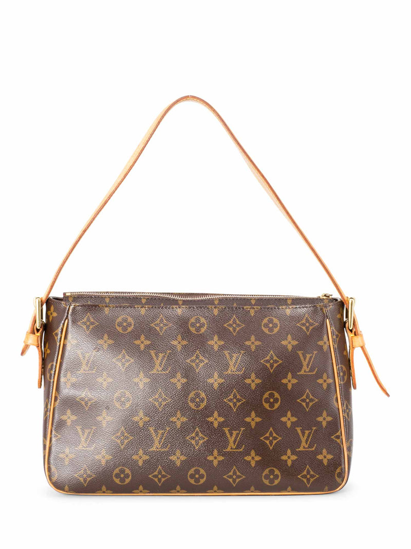 Viva cité leather handbag Louis Vuitton Brown in Leather - 30553220