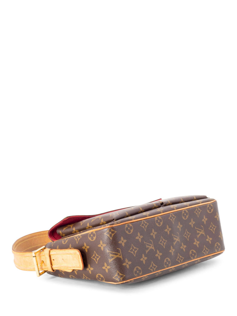 Viva cité leather handbag Louis Vuitton Brown in Leather - 36300516