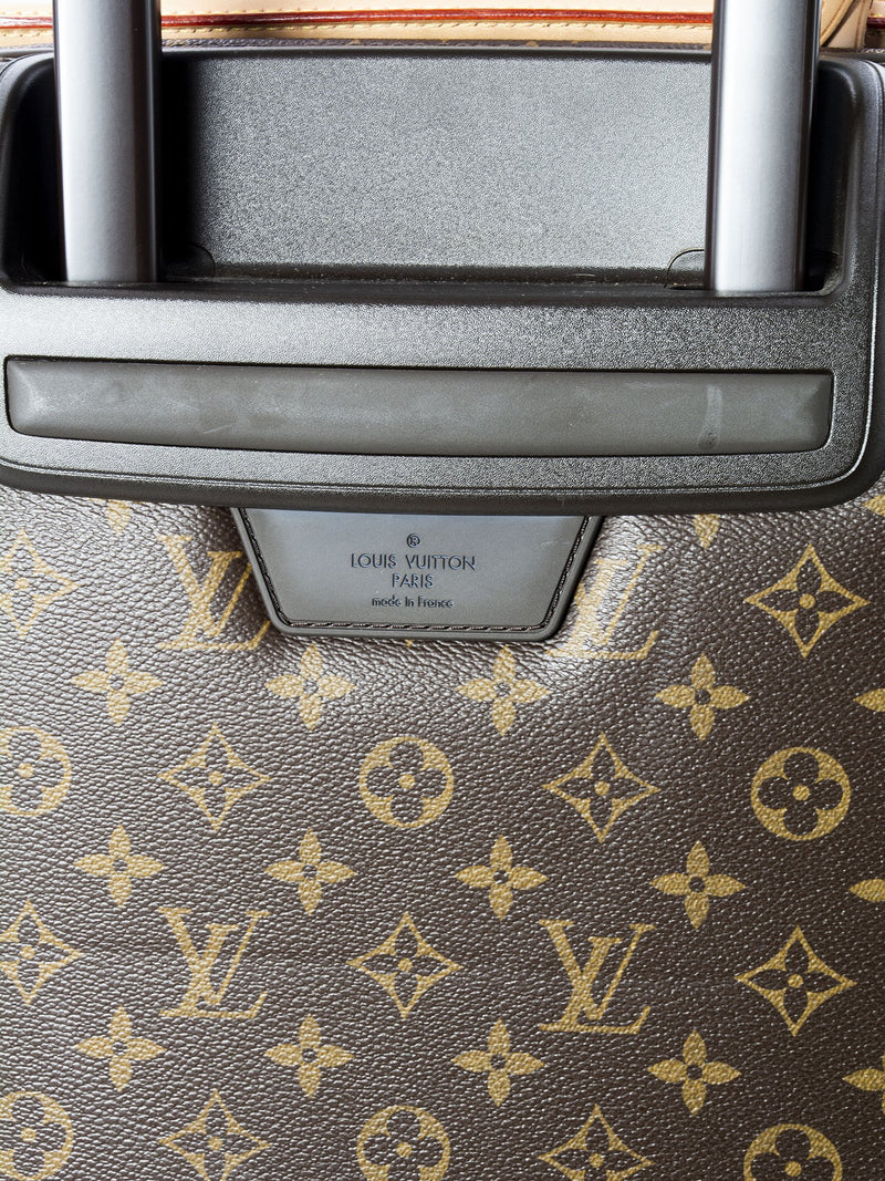 Louis Vuitton Monogram Zephyr Hard Case Luggage Bag 55 Brown-designer resale