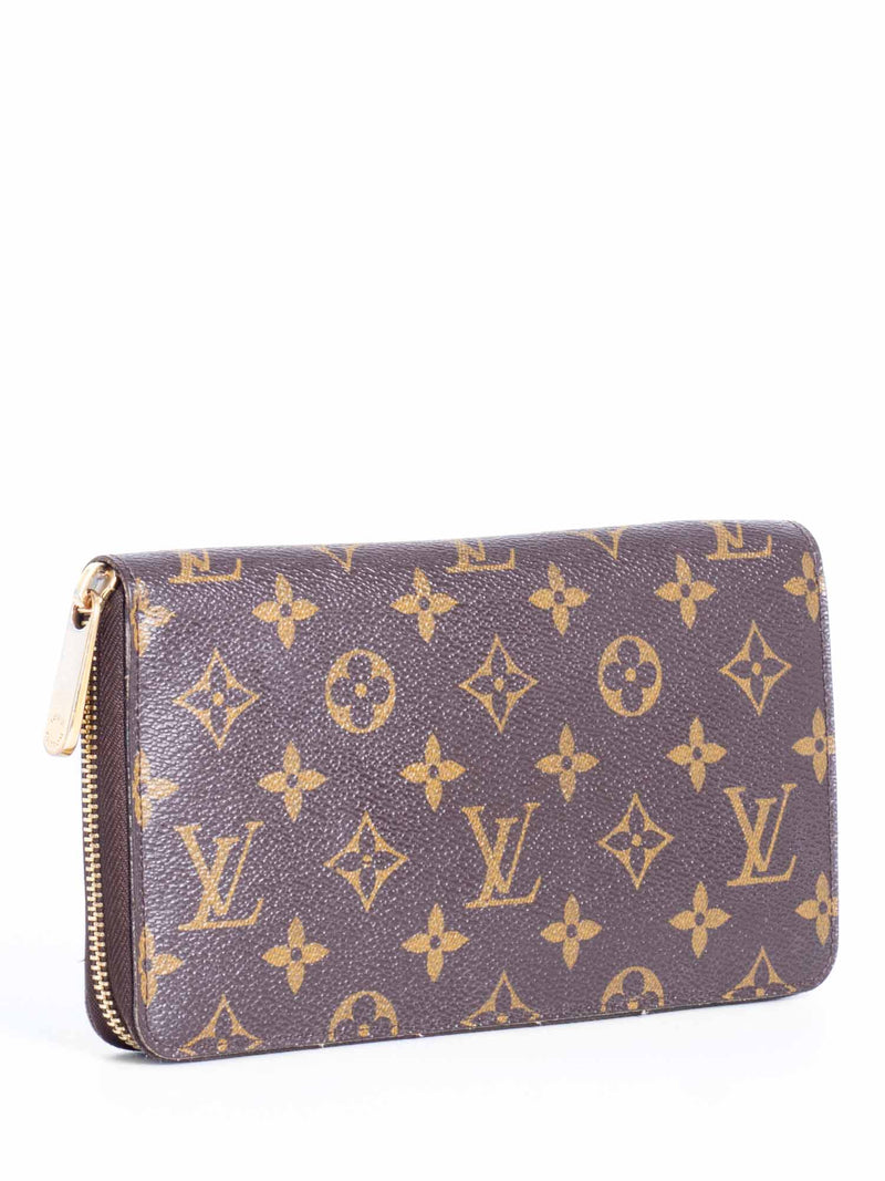 Louis Vuitton Monogram Zippy Travel Large Wallet Brown-designer resale