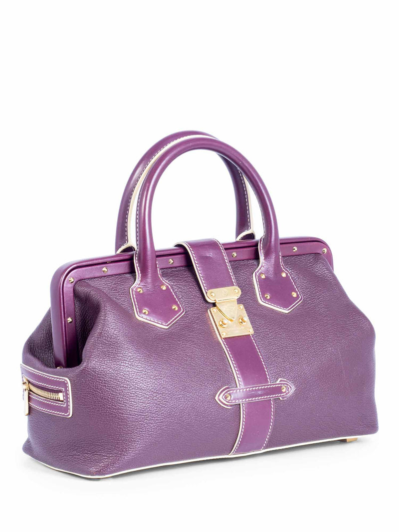 louis vuitton purple handbag