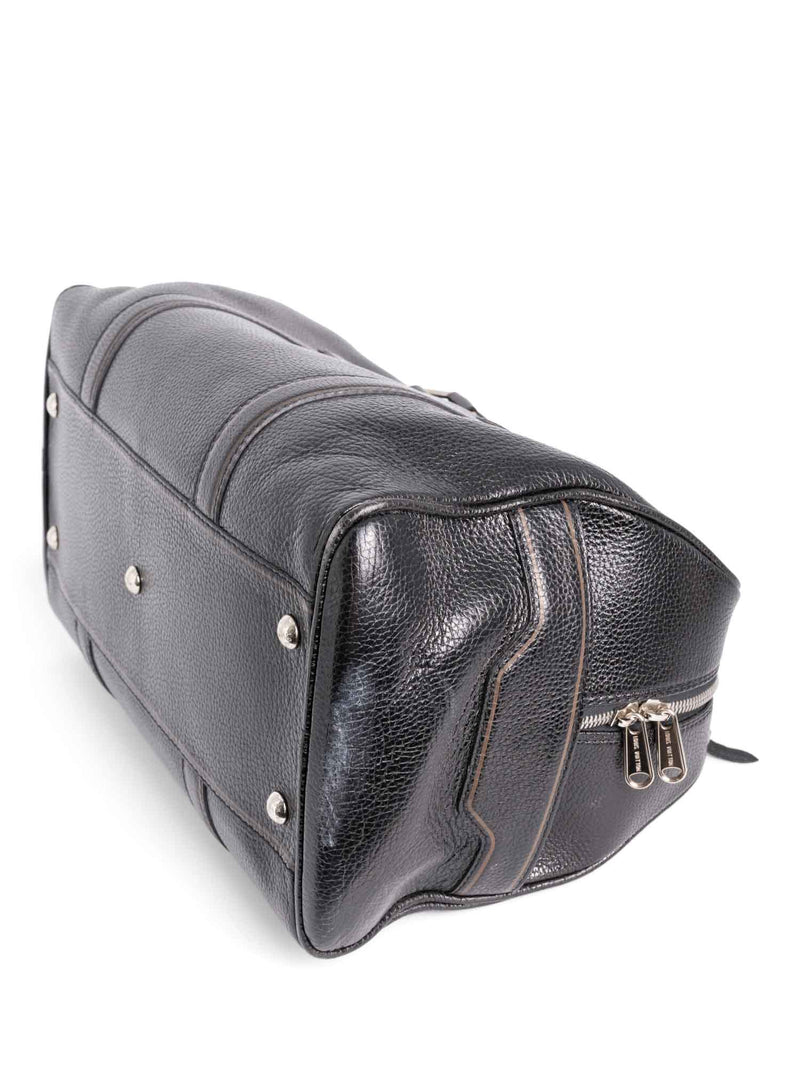 black louis vuitton duffel bag