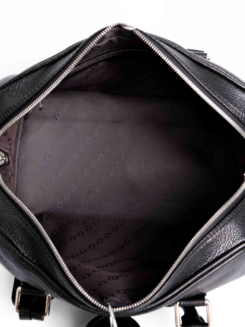 Leather travel bag Louis Vuitton Black in Leather - 35372478
