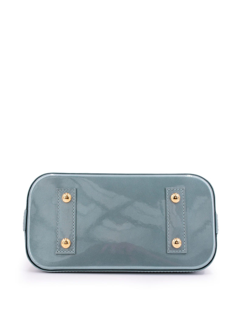Louis Vuitton Vernis Alma BB Bag Blue-designer resale