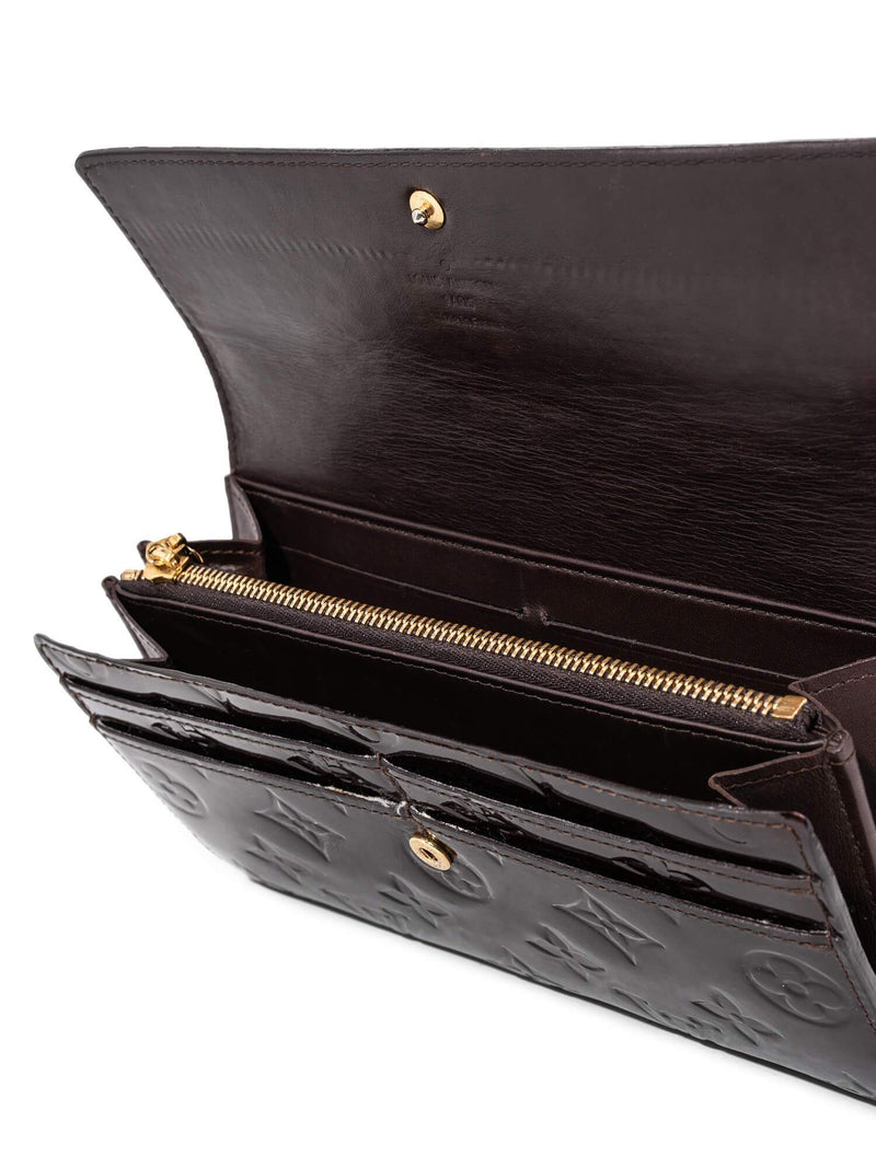 Louis Vuitton Vernis Patent Leather Wallet Authentic Vintage