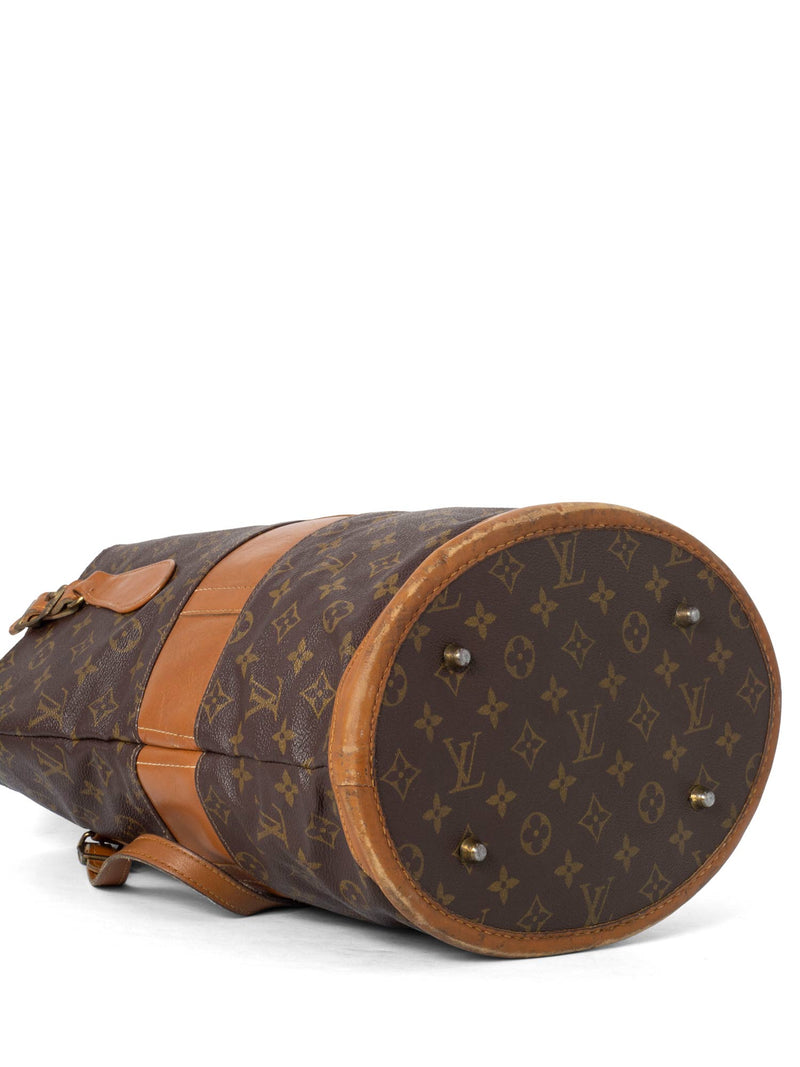 Louis Vuitton Vintage Monogram Rubis Neo Bucket Bag - Brown Bucket