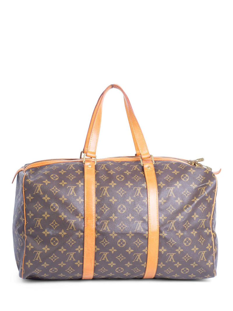 Louis Vuitton Vintage Monogram Keepall 45 Bag Brown-designer resale