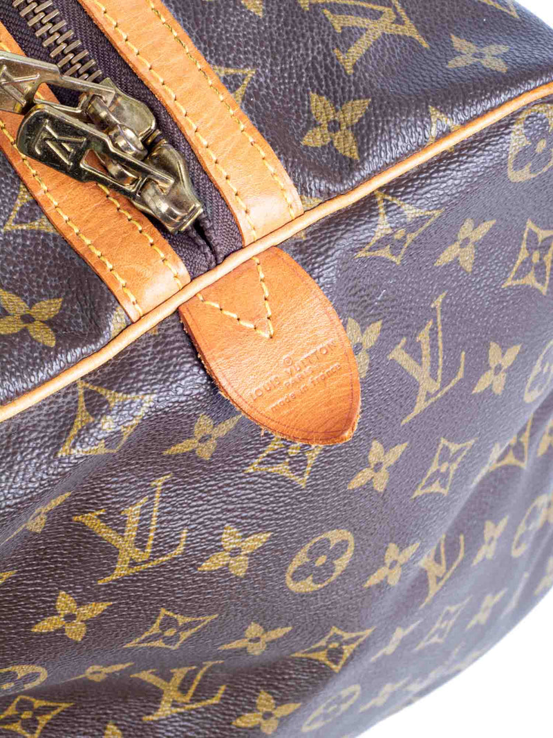 Louis Vuitton Vintage Monogram Keepall 45 Bag Brown-designer resale