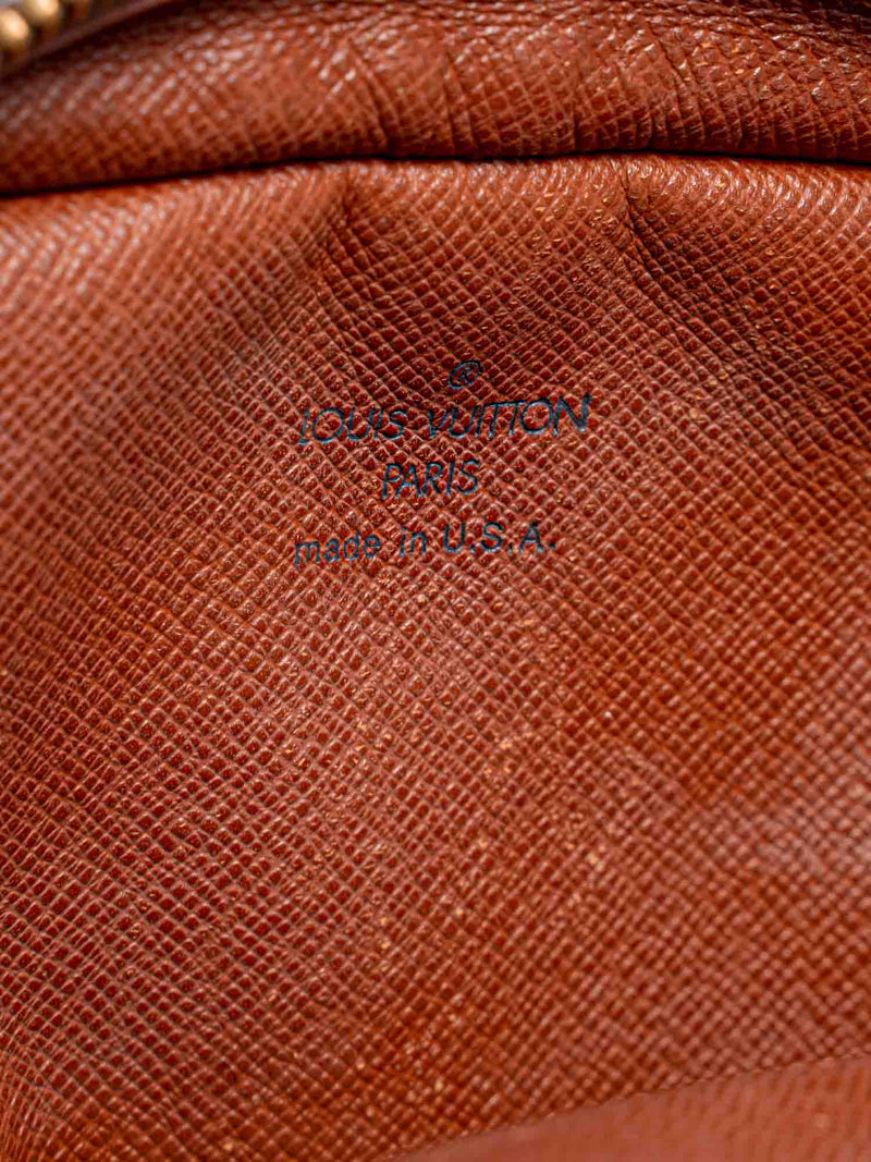 Louis Vuitton Vintage Monogram Canvas Danube Crossbody Messenger Bag Brown  Cloth ref.854081 - Joli Closet