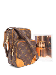 Louis Vuitton Bel Air Beverly Monogram Ivy 2way 871560 Brown Coated Canvas  Messenger Bag, Louis Vuitton