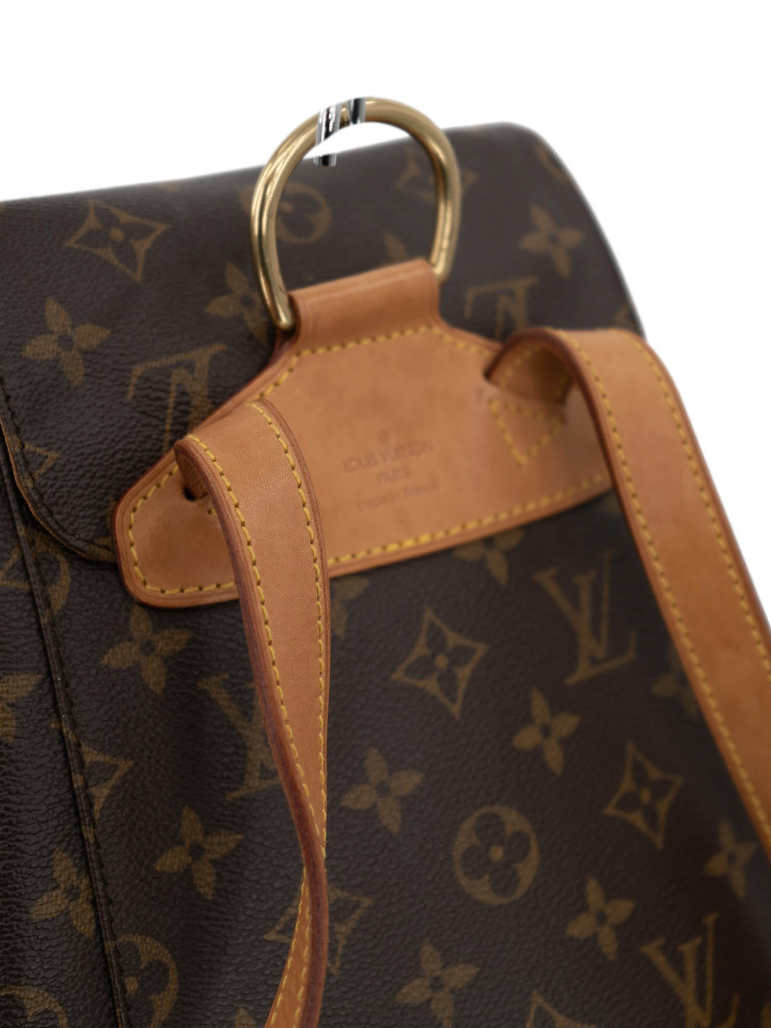 Louis Vuitton Montsouris MM Backpack Brown Monogram – Timeless