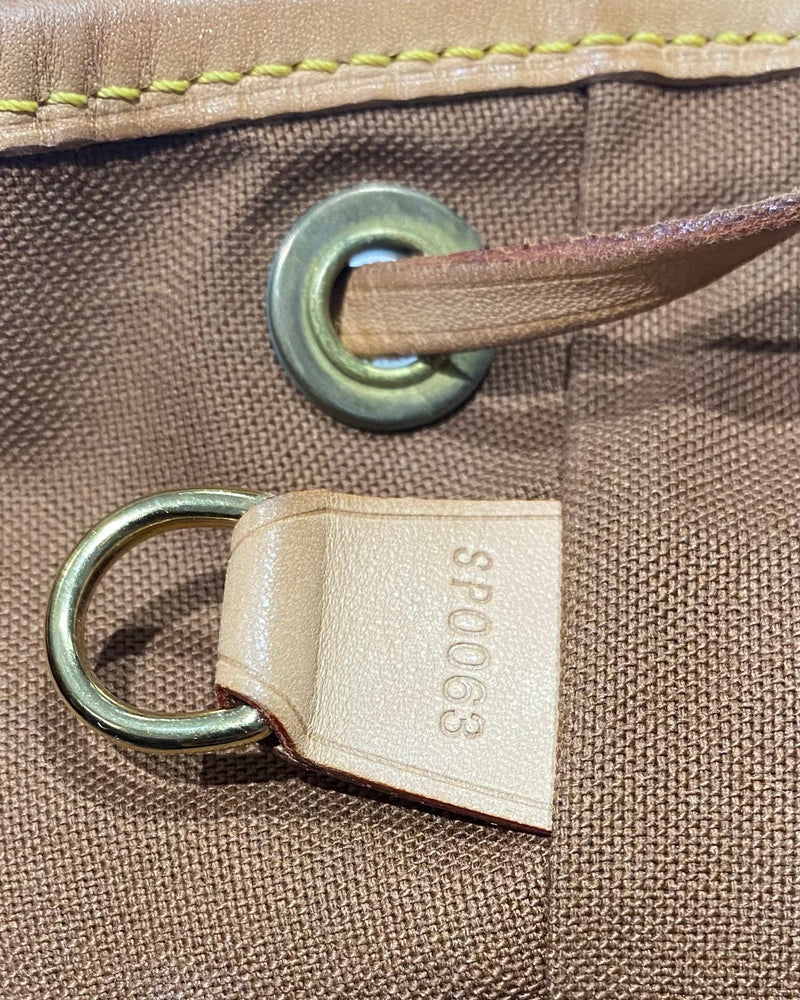 Louis Vuitton Vintage Monogram Montsouris Backpack MM Brown-designer resale