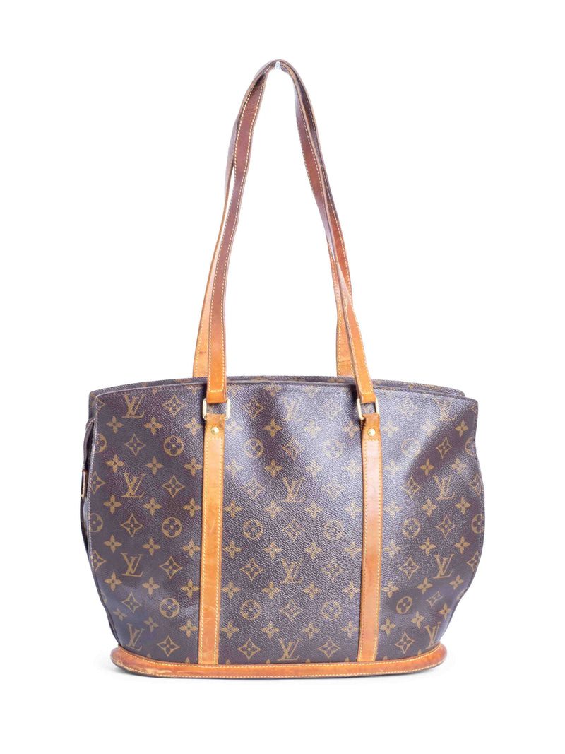 Louis Vuitton Vintage Monogram Shopper Bag Brown-designer resale
