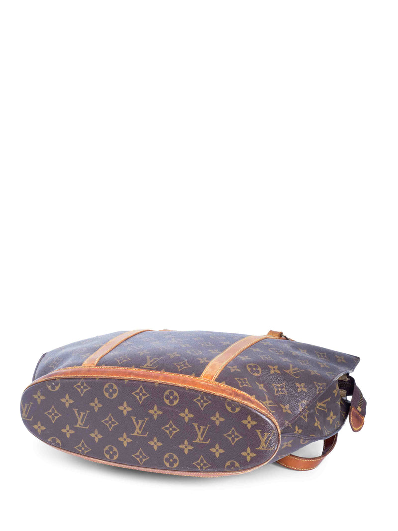 Louis Vuitton Vintage Monogram Shopper Bag Brown-designer resale