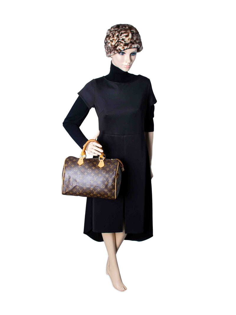 Louis Vuitton Vintage Monogram Speedy Bag 30-designer resale