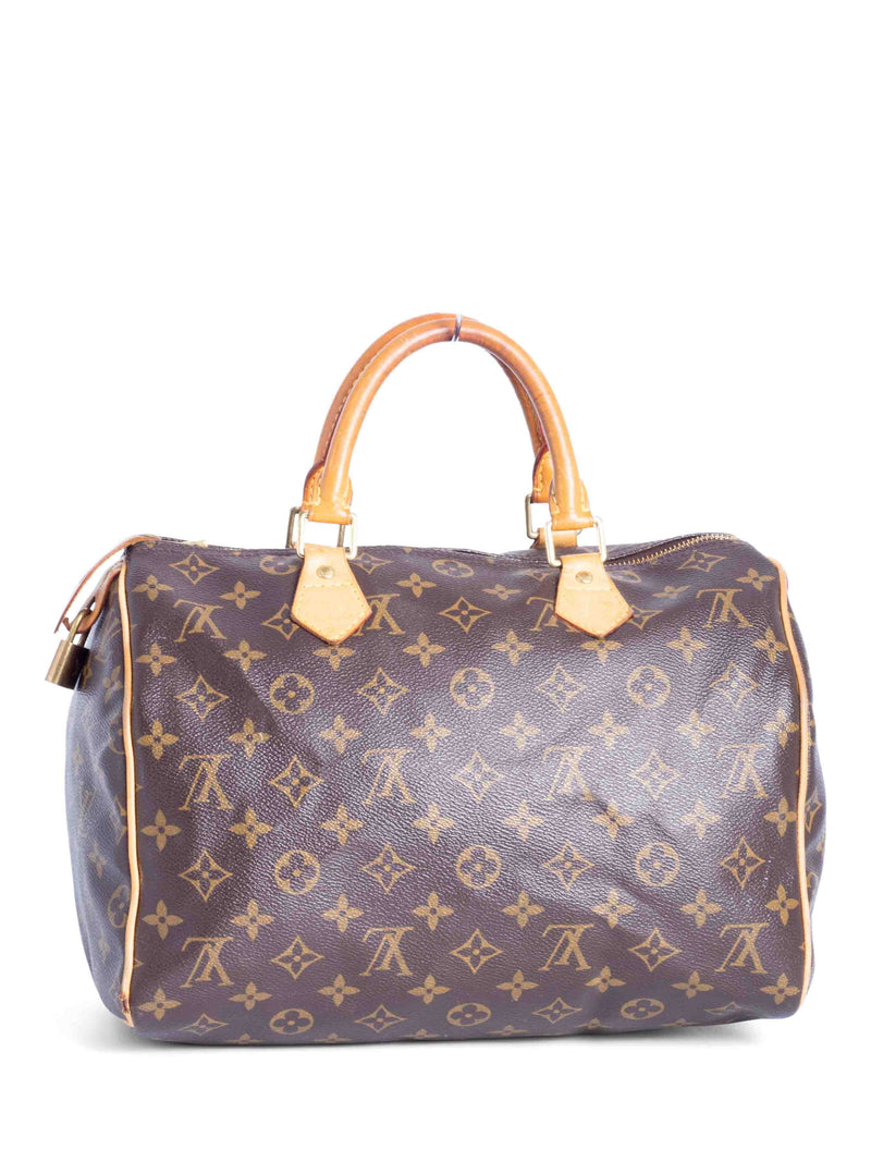 Louis Vuitton Vintage Monogram Speedy Bag 30-designer resale
