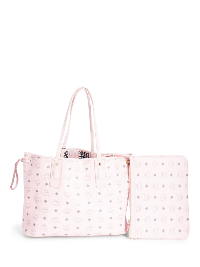 Mcm Pattern Print Visetos Tote Bag